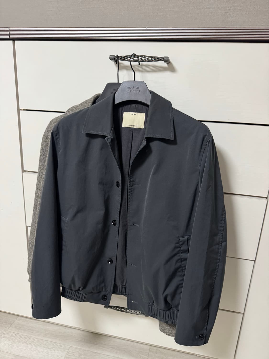 포터리 코튼 블루종 1사이즈 상품이미지1