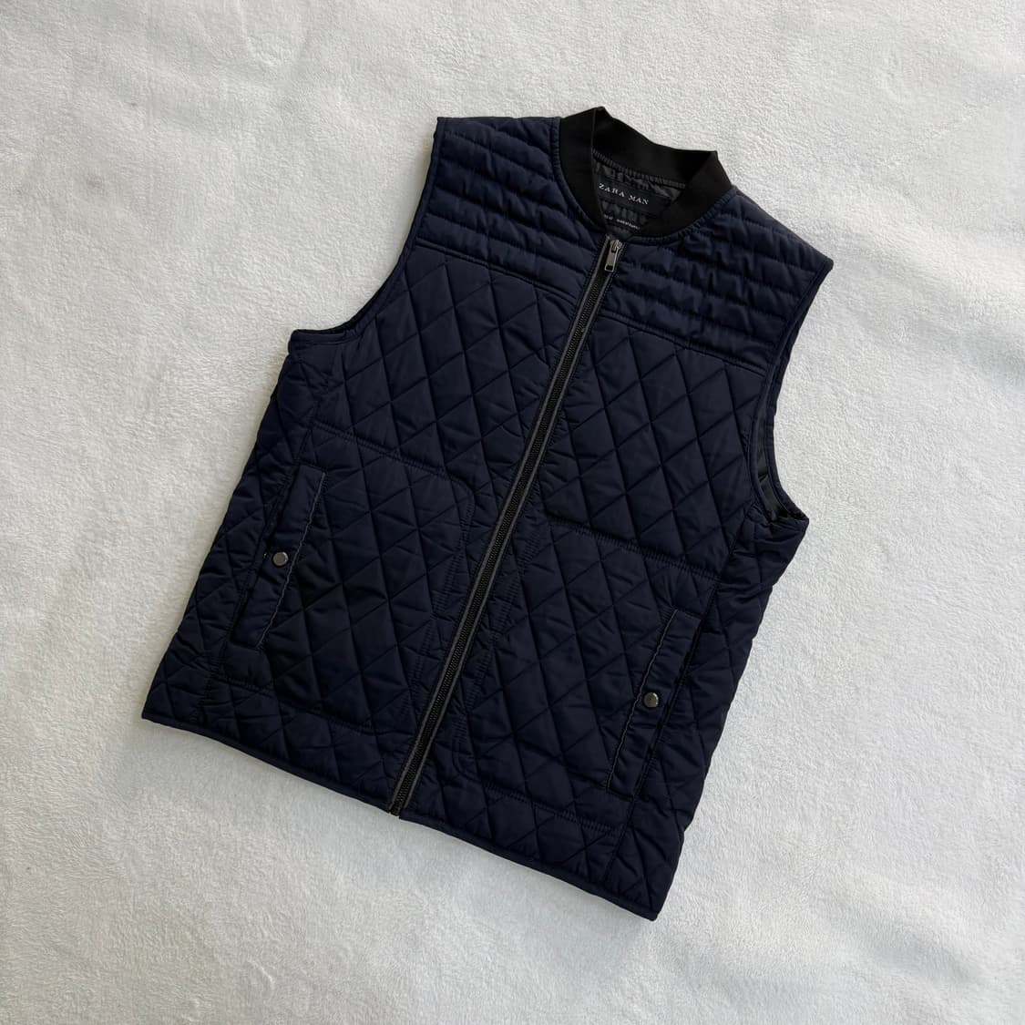 L 자라 맨 퀼팅 패딩 조끼 0319T 상품이미지1