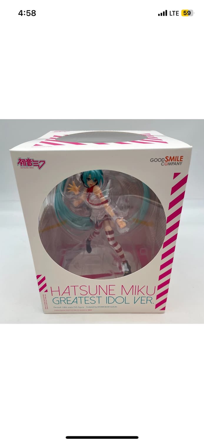 하츠네미쿠 그레이티스트 아이돌 1/8 스케일 피규어 상품이미지1