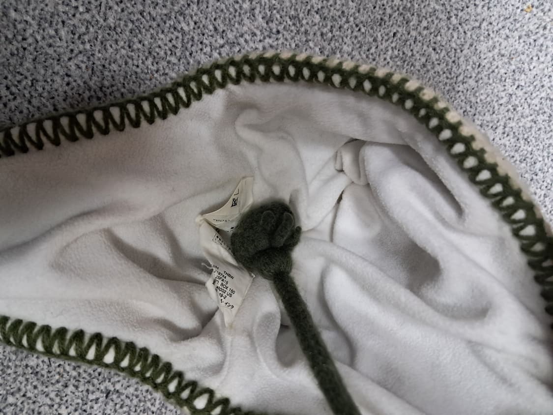 파타고니아 털방울 귀달이 모자 아이보리 상품이미지4