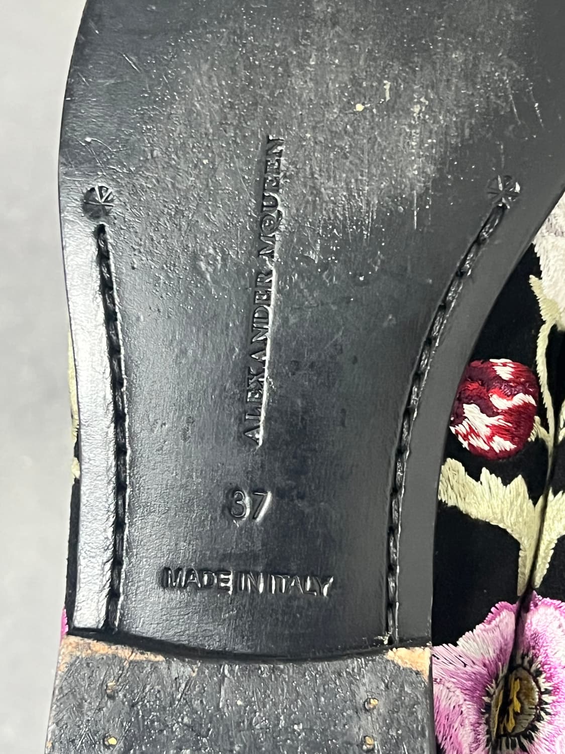 알렉산더맥퀸 엠브로이드 로퍼 슈즈 (235) 상품이미지7