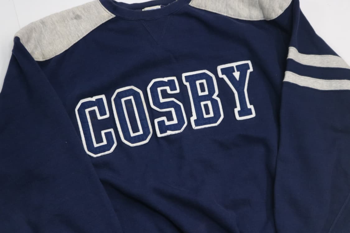 Gerry Cosby 코스비 90s 빈티지 숄더 패치 아치 로고 맨투맨 상품이미지3