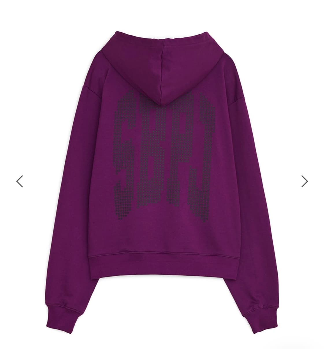 썬번프로젝트 SBPJ STAR HOODIE, PURPLE 상품이미지5