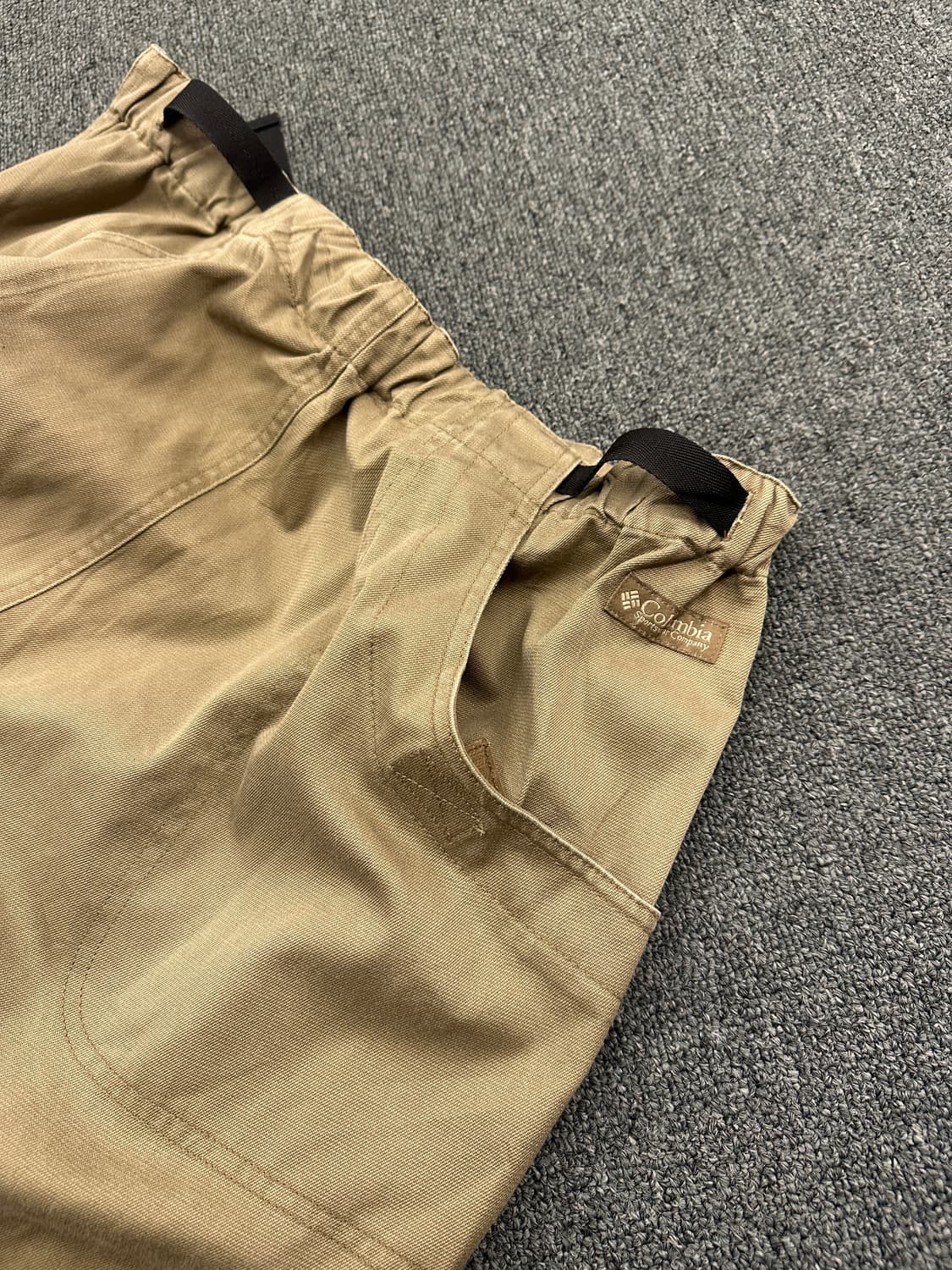 XL) 콜롬비아 베이지 더블니 코튼팬츠 상품이미지7