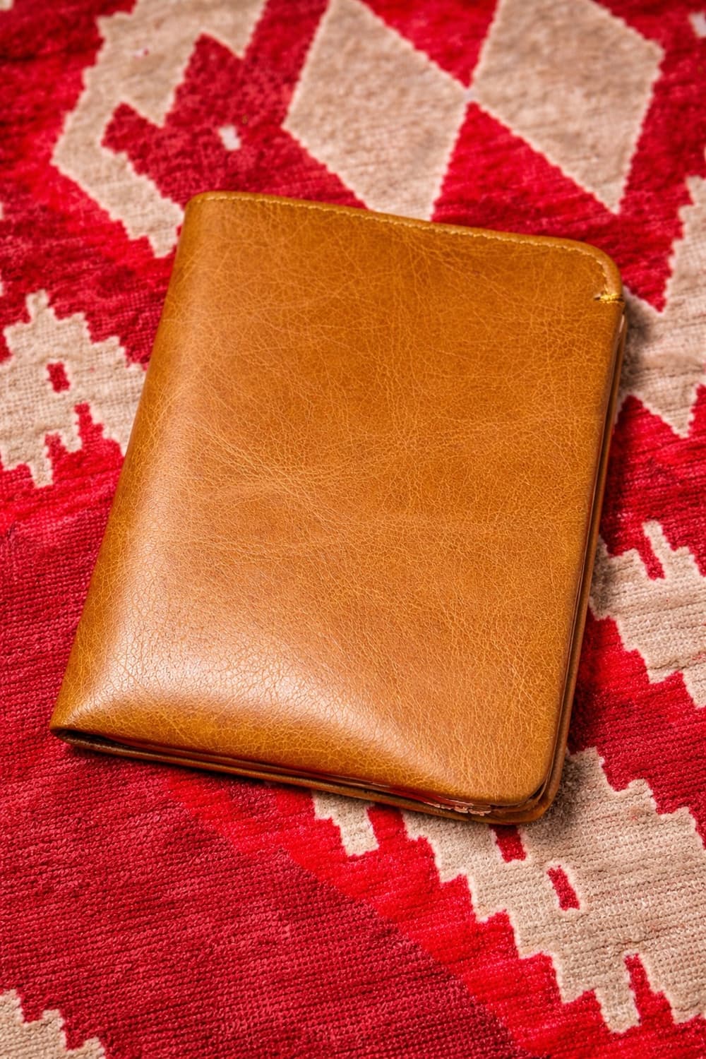 소가죽 에이징 반지갑 남자지갑 상품이미지1