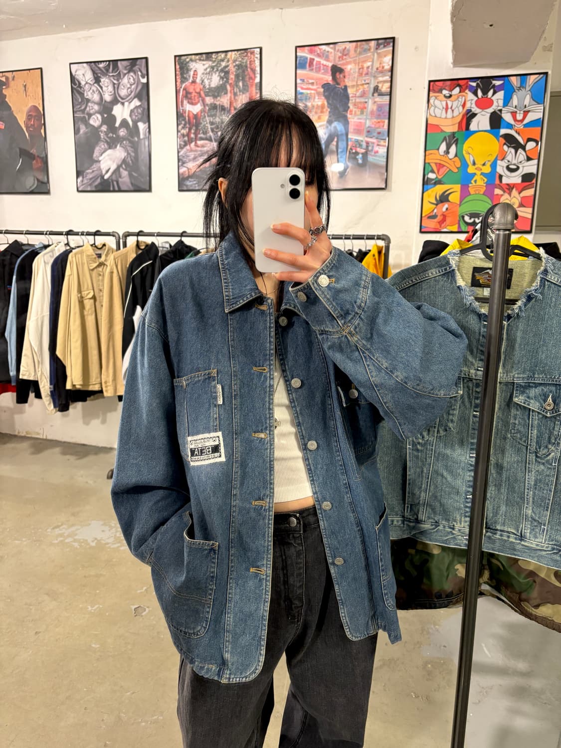 VTG 데님자켓 상품이미지1