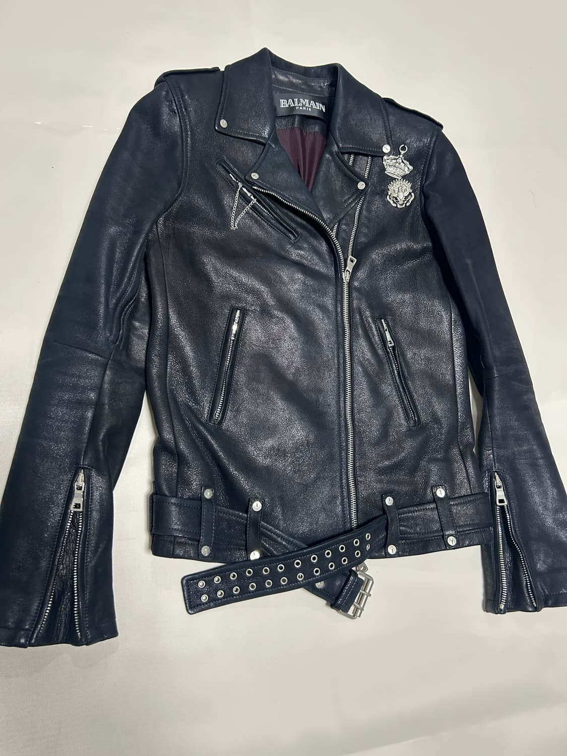 Balmain 11ss 라이더 자켓 (데카르넹) 상품이미지4