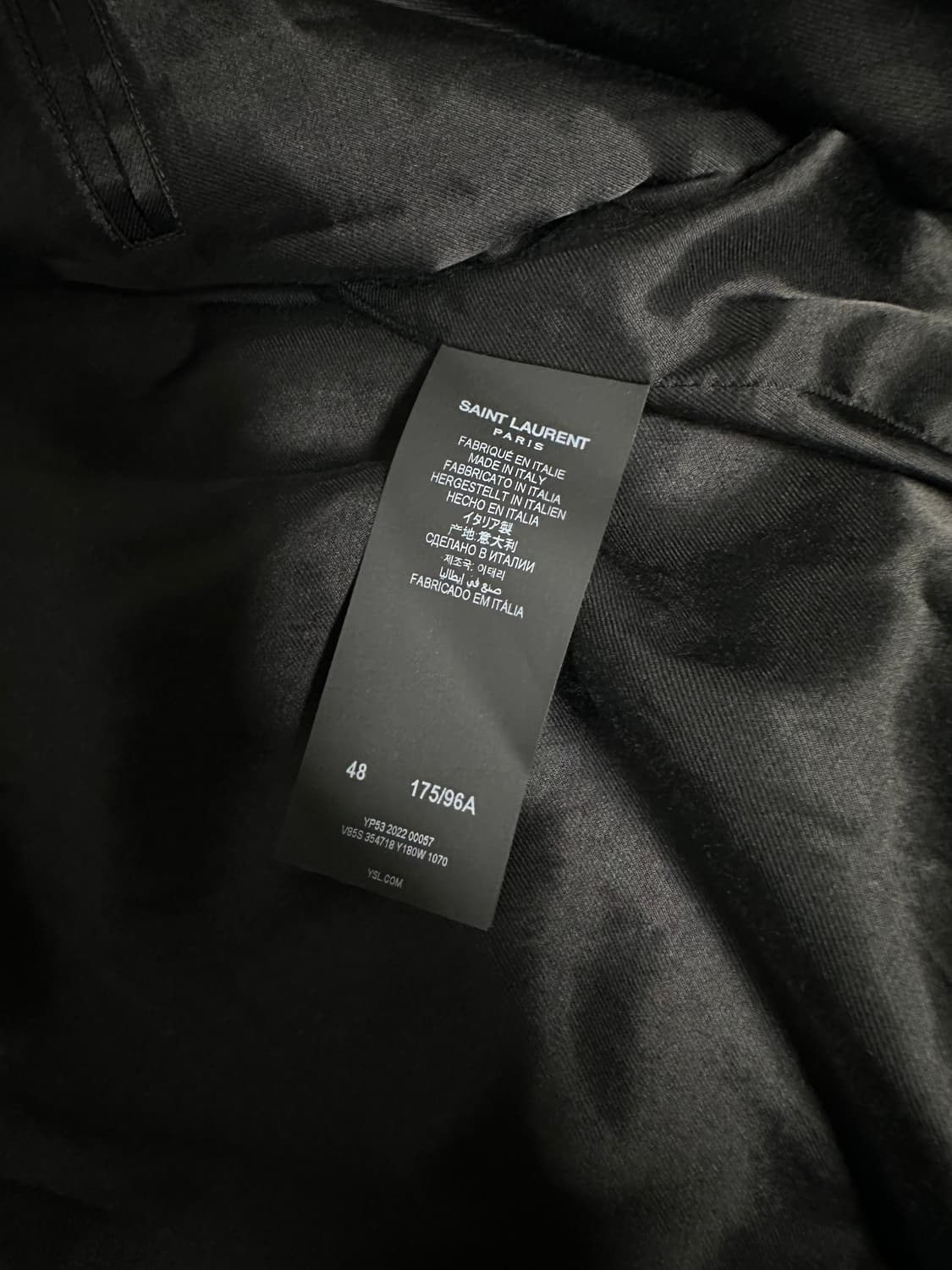 (48) Saint Laurent 생로랑 테디 자켓 22FW 상품이미지3