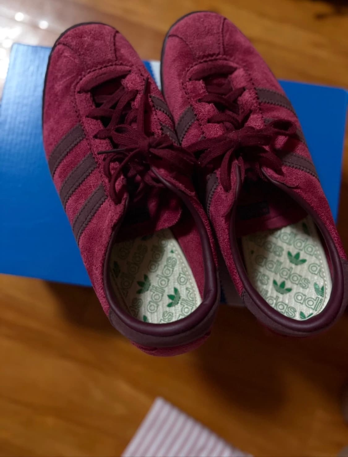 아디다스 토바코 스니커즈 버건디 235 상품이미지1