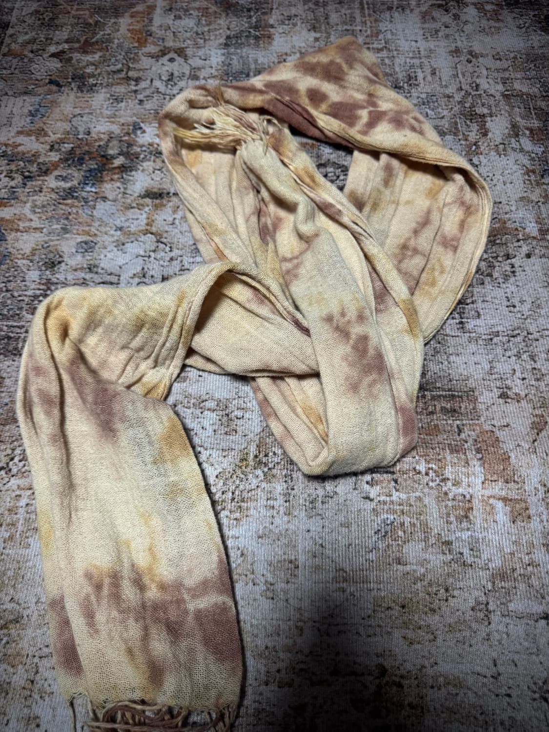 Tie Dye Vintage Scarf 상품이미지2