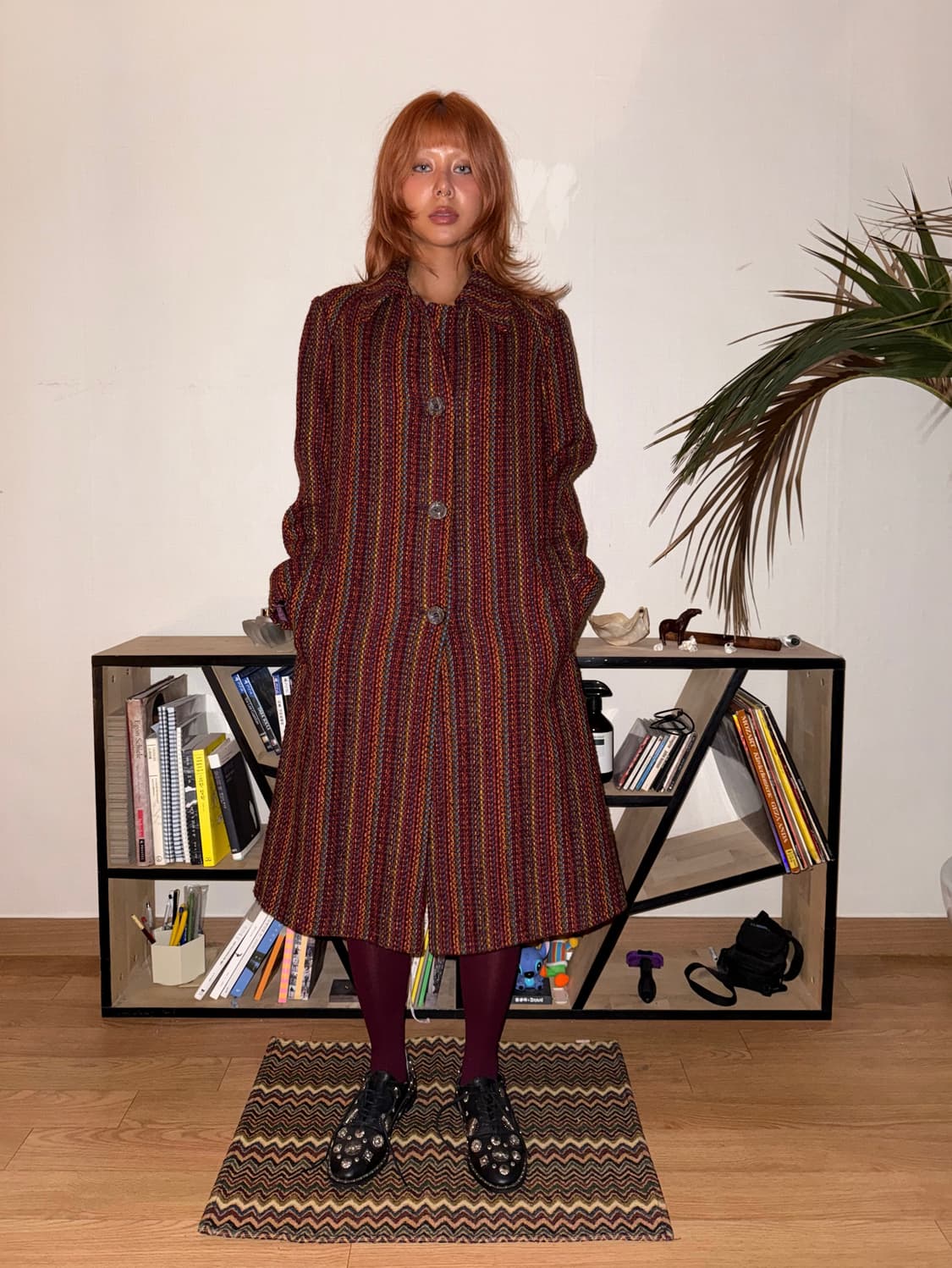 MISSONI 컬러 롱 코트 상품이미지1