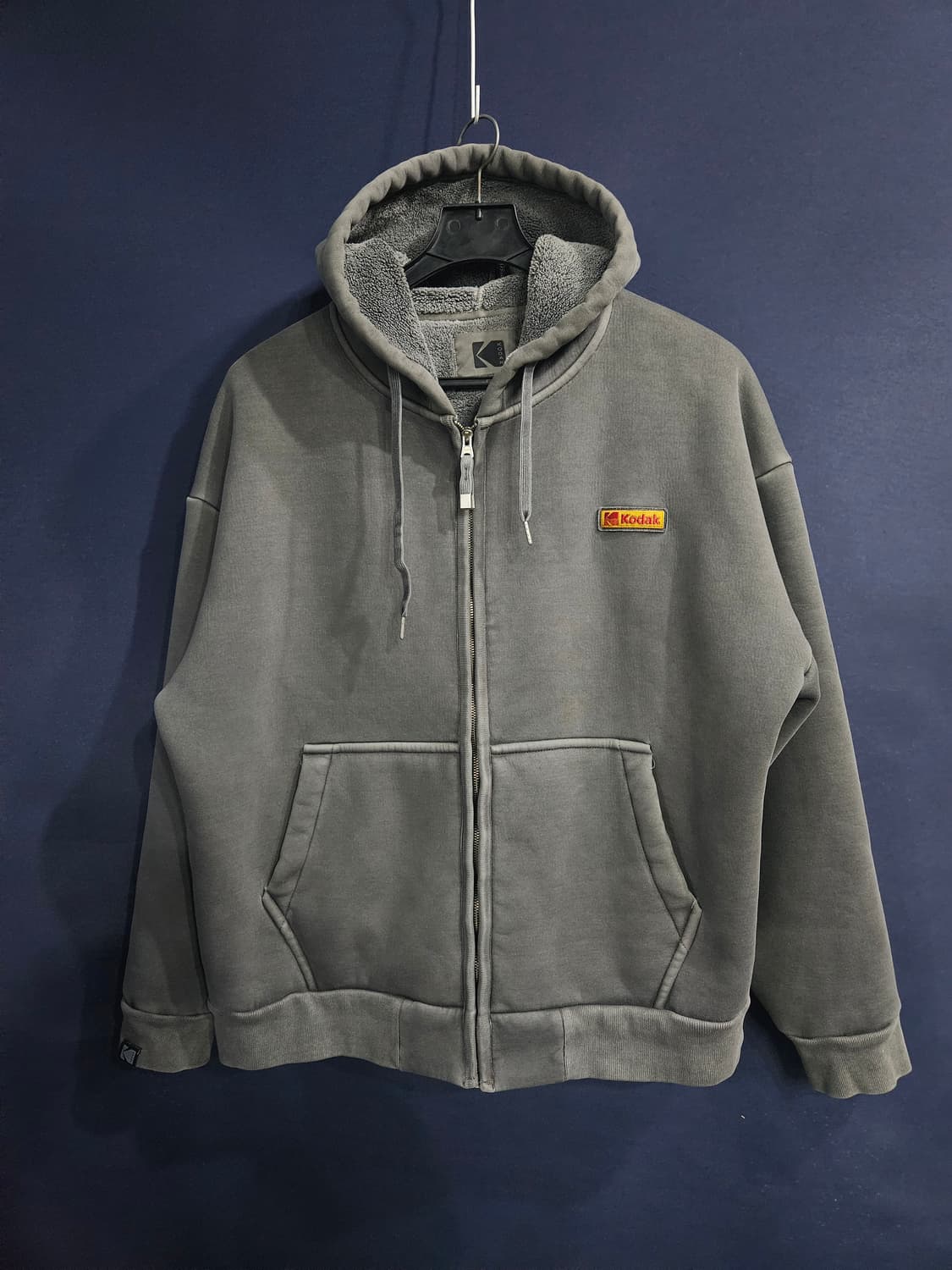 코닥 그레이컬러 남성 세미오버핏 105 후드집업  상품이미지1