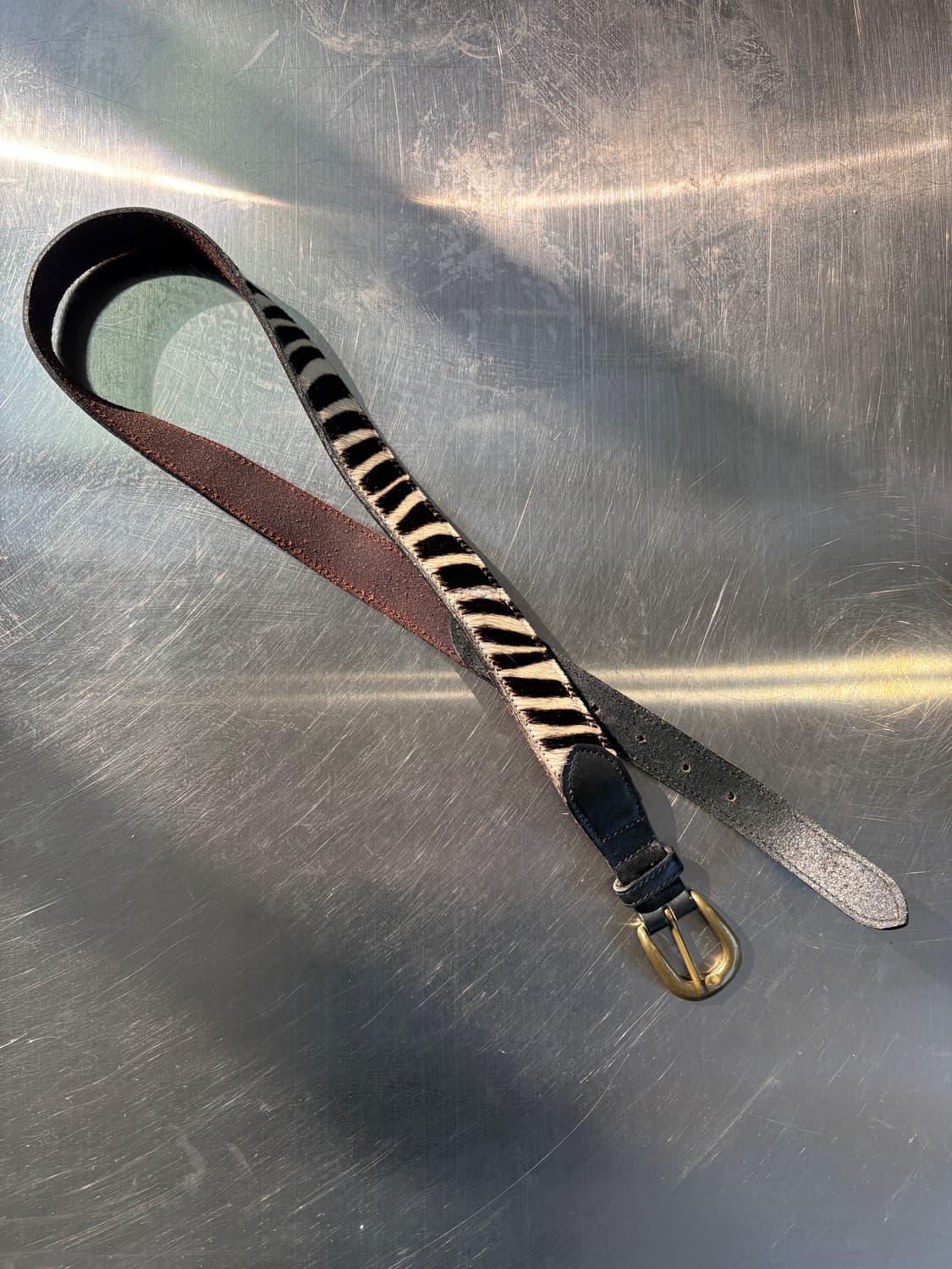 Haircalf Leather Belt 상품이미지2