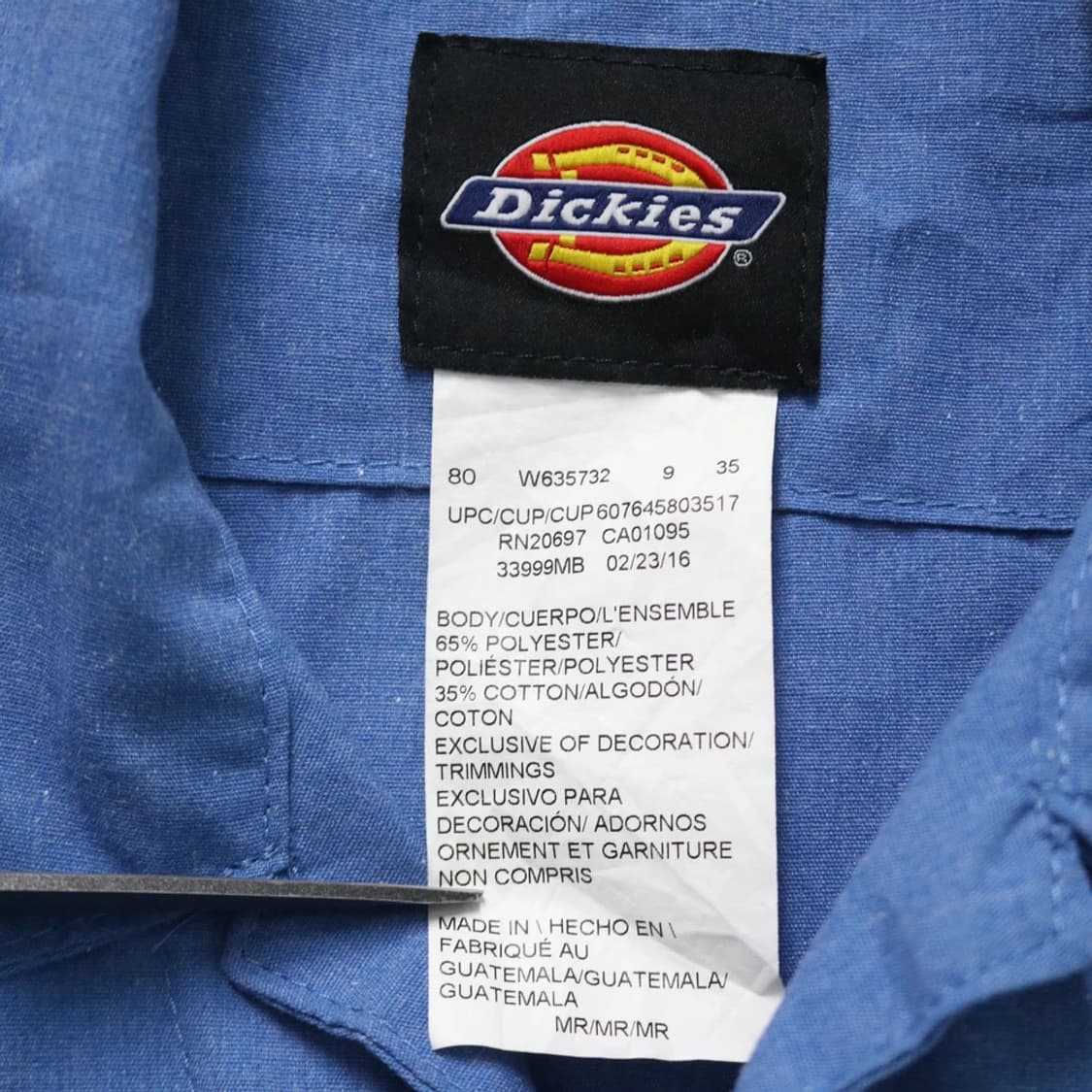 디키즈 반팔 점프수트 66449 상품이미지10