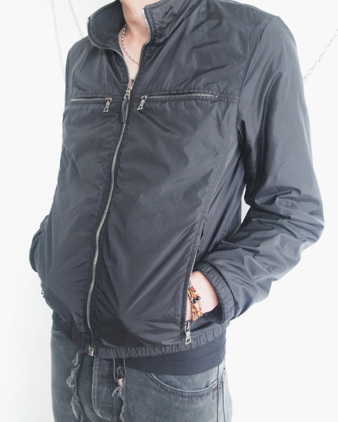 프라다 스포츠 by 닐바렛 리버시블 봄버 상품이미지2