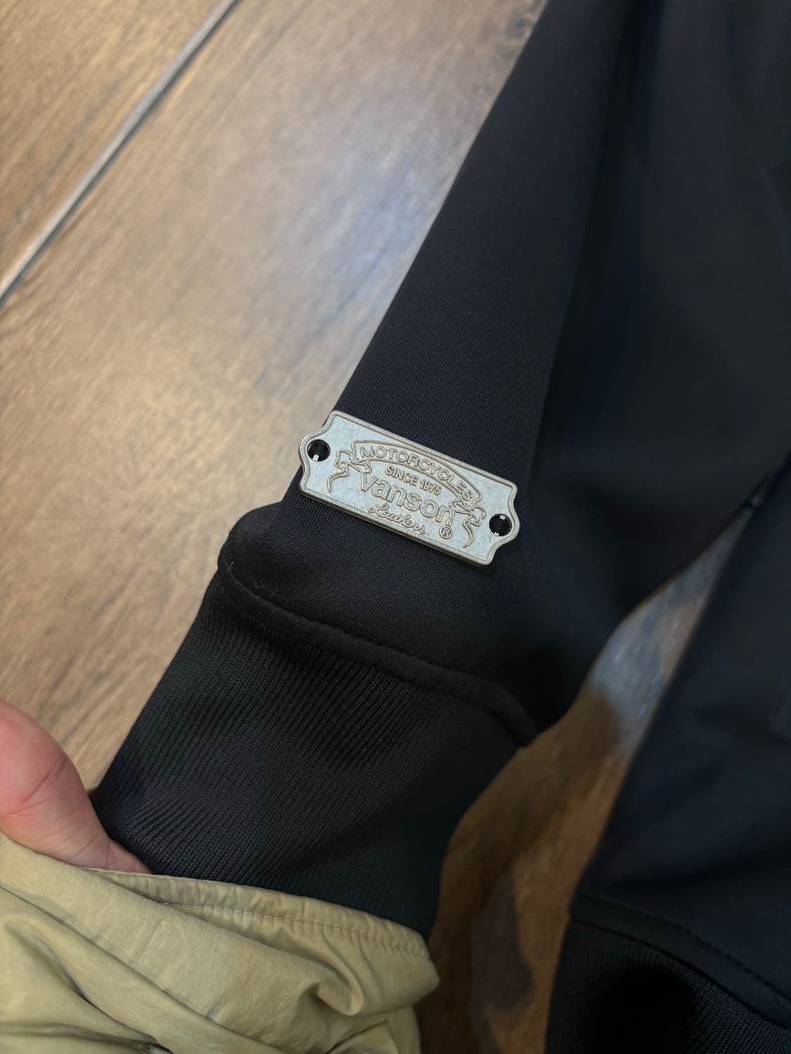 Vanson Embroidery Cubic Two-way Jersey 상품이미지9