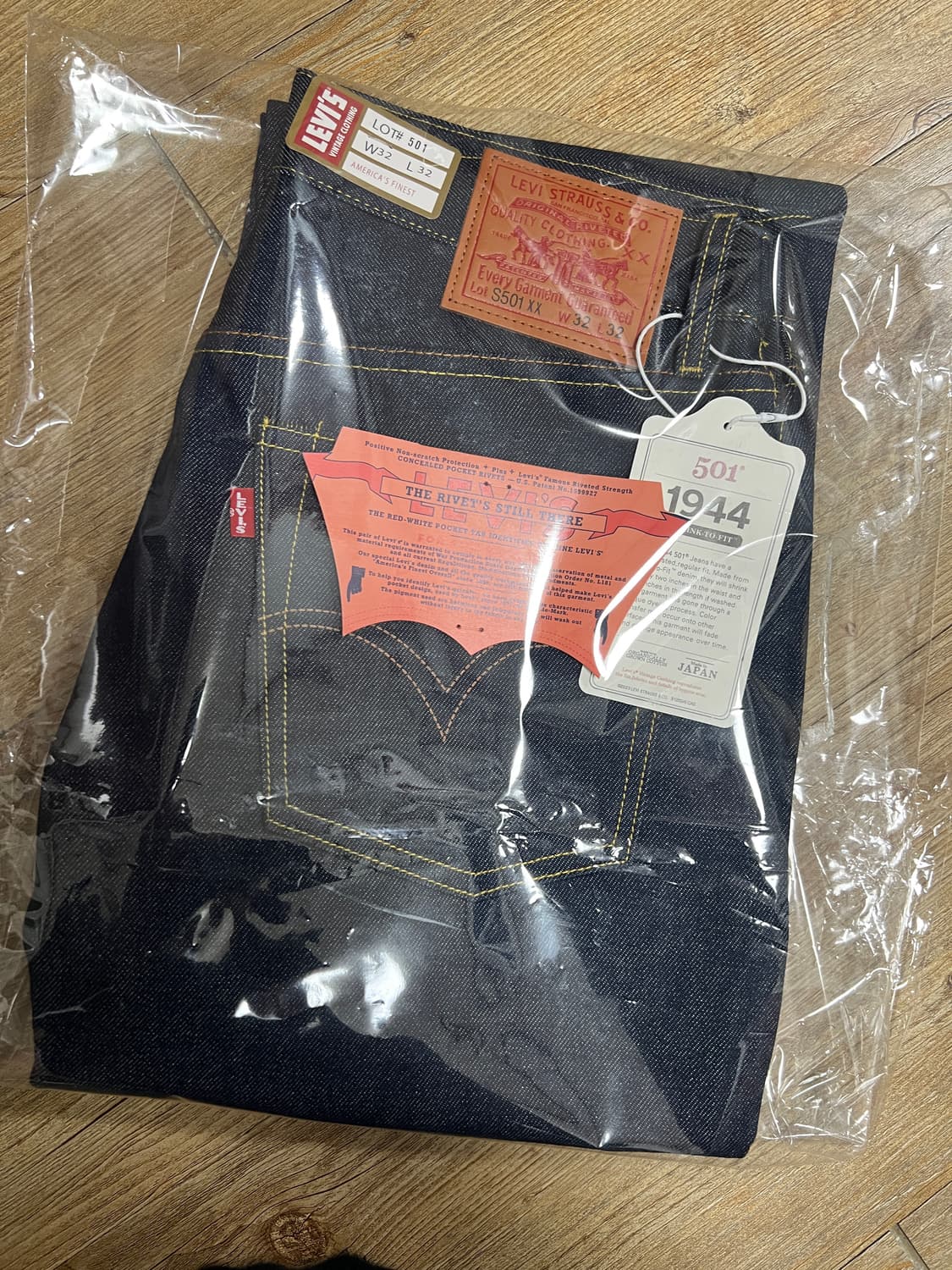 택포22) 리바이스 LVC 44501 대전판 리지드 32x32 상품이미지7