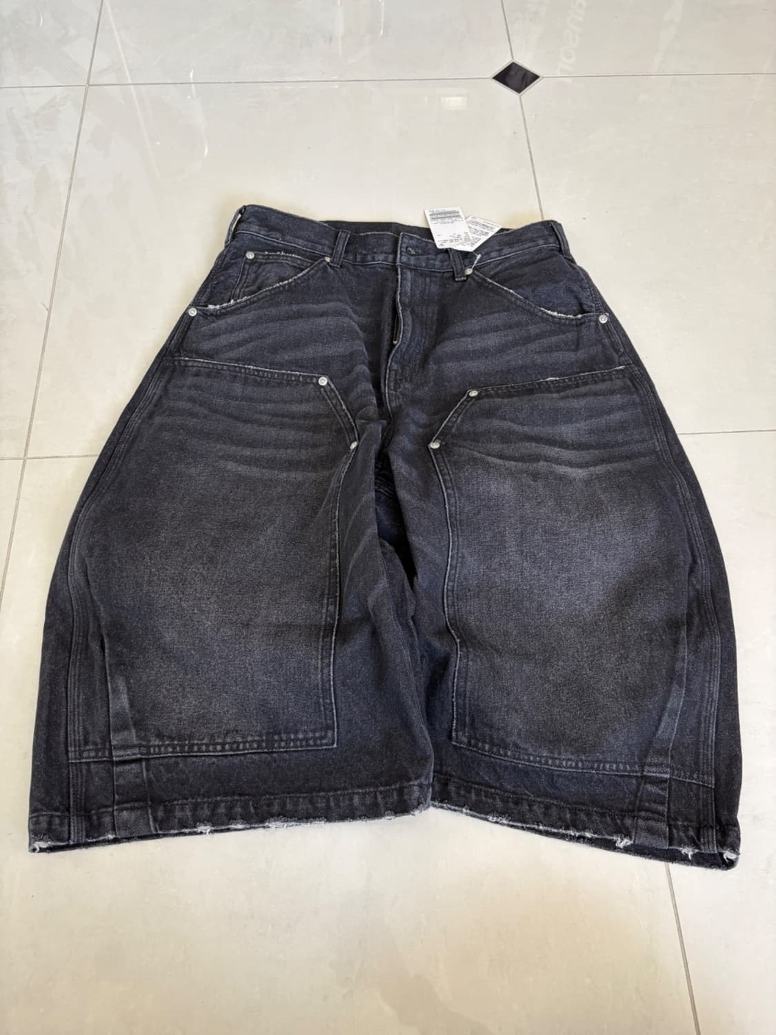 double knee baggy shorts 상품이미지8