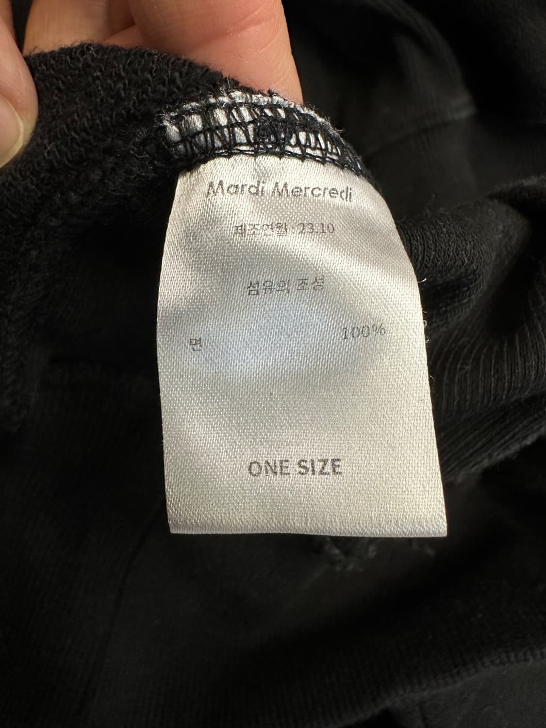 마르디 메크르디 플라워 맨투맨 상품이미지3