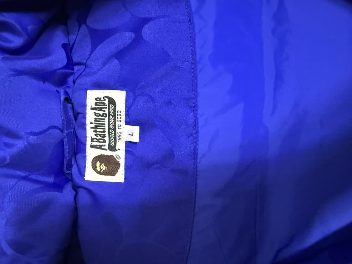 베이프 토널 솔리드 카모 푸퍼 다운 베스트 상품이미지5