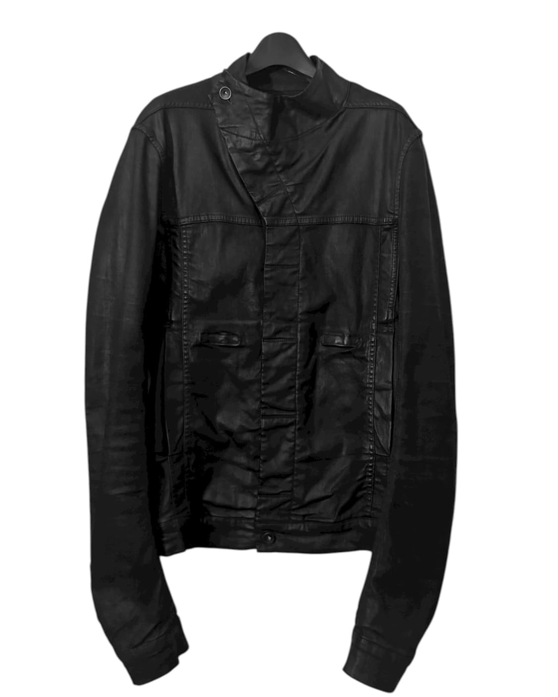 릭오웬스 슬레이브 왁스 코팅 자켓 상품이미지1