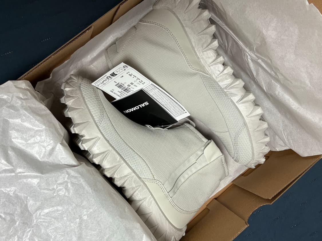 새상품 230)살로몬 스노우클로그 미드 던블루 상품이미지4