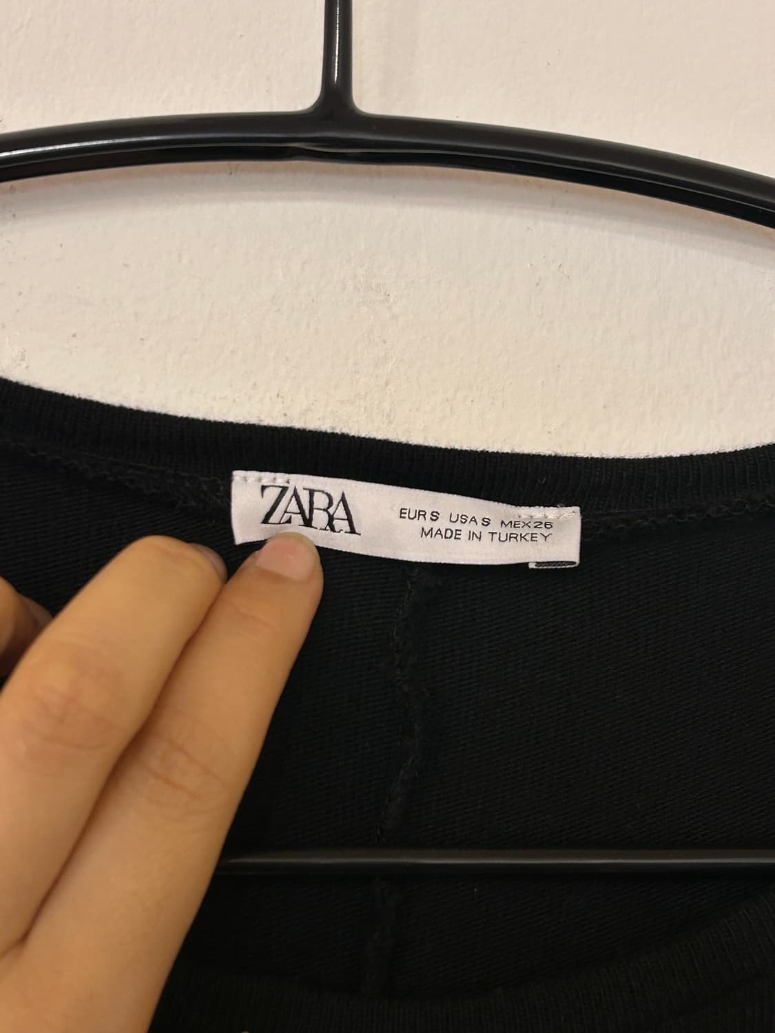 ZARA 자라 블랙 프링지 원피스 EUR S (실측 M) 상품이미지2