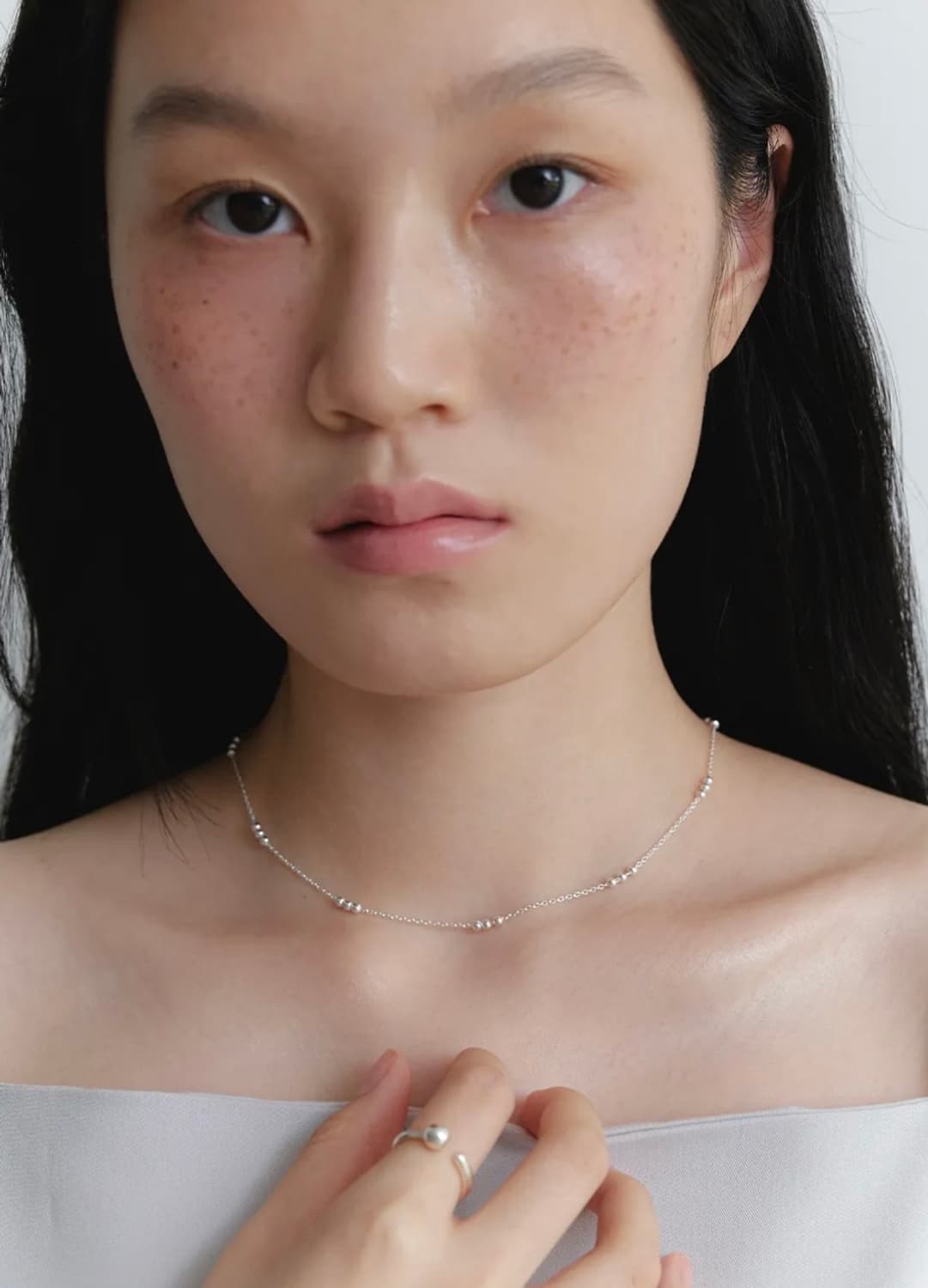 <수지 착용>실버925 오픈링 실버링 은반지 레이어드링 상품이미지2
