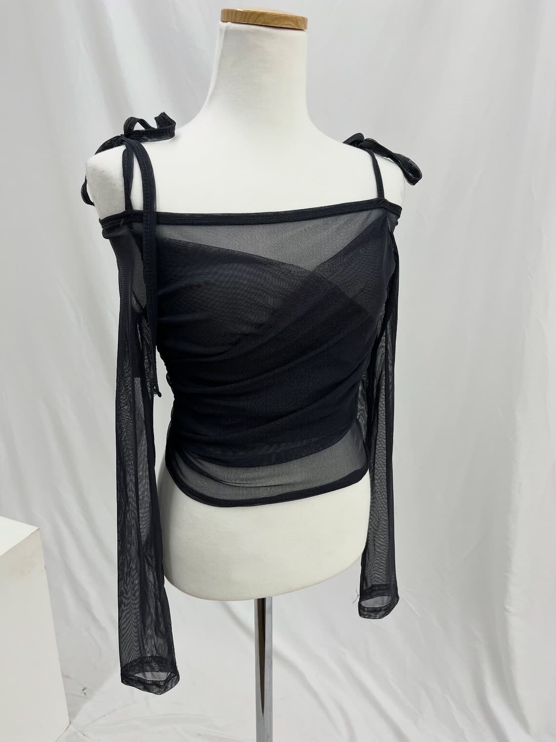 VINTAGE see-through off-shoulder 상품이미지1