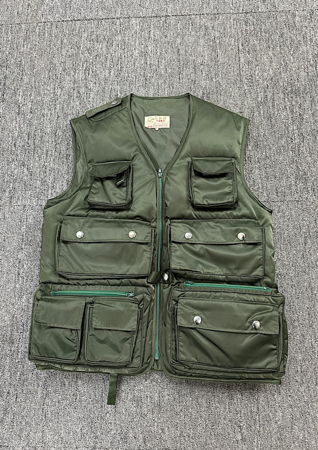 빈티지 패딩 조끼 100 상품이미지1