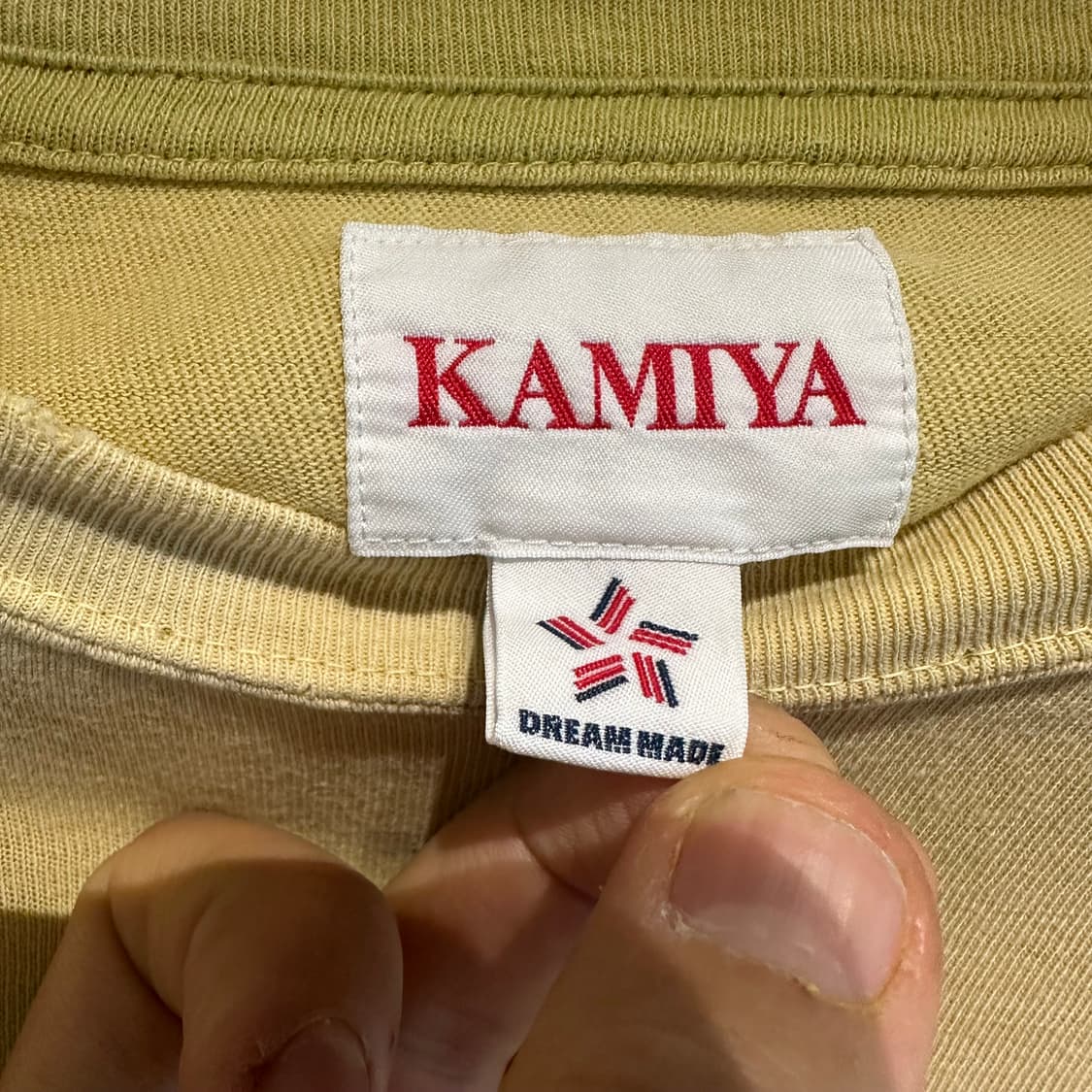 카미야 워시드 플레임 티셔츠 상품이미지5