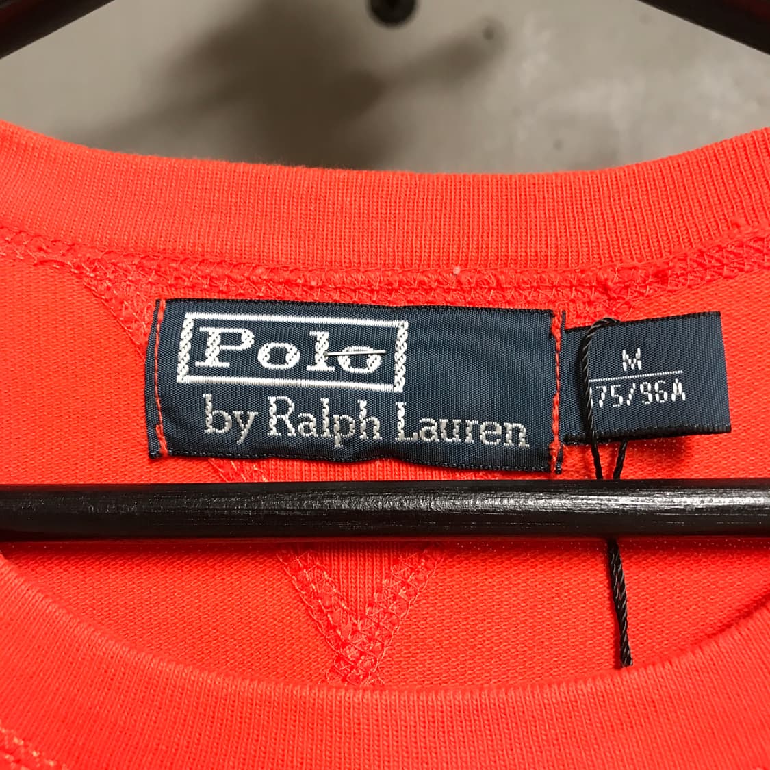폴로 랄프로렌 맨투맨 오렌지 M 상품이미지5