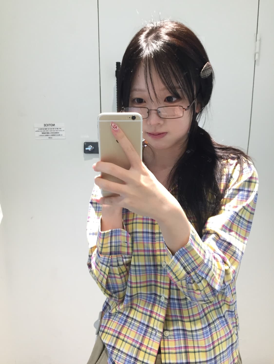 폴로 솜사탕 체크 셔츠  상품이미지2