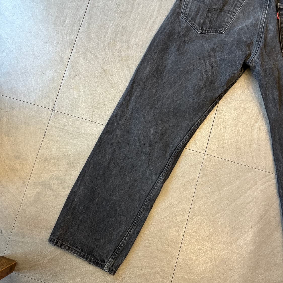 리바이스 정품 505 데님 블랙 팬츠 바지 상품이미지9