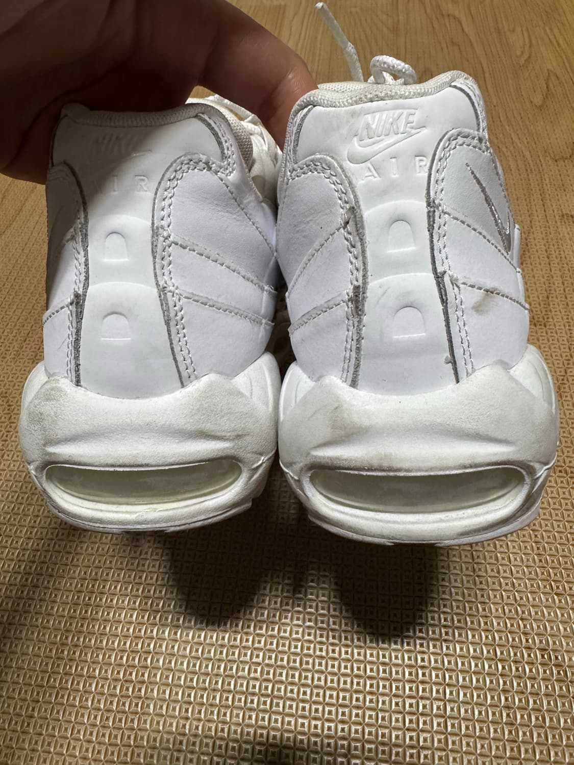 (W)280 나이키 에어맥스95 트리플화이트 상품이미지5