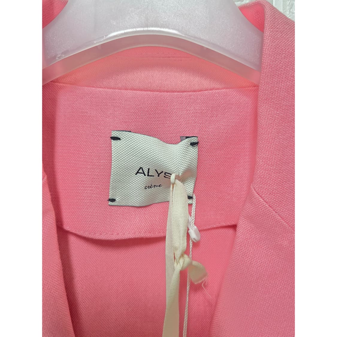 택포) ALYSI 핑크 블레이저 자켓 44 새상품 상품이미지2