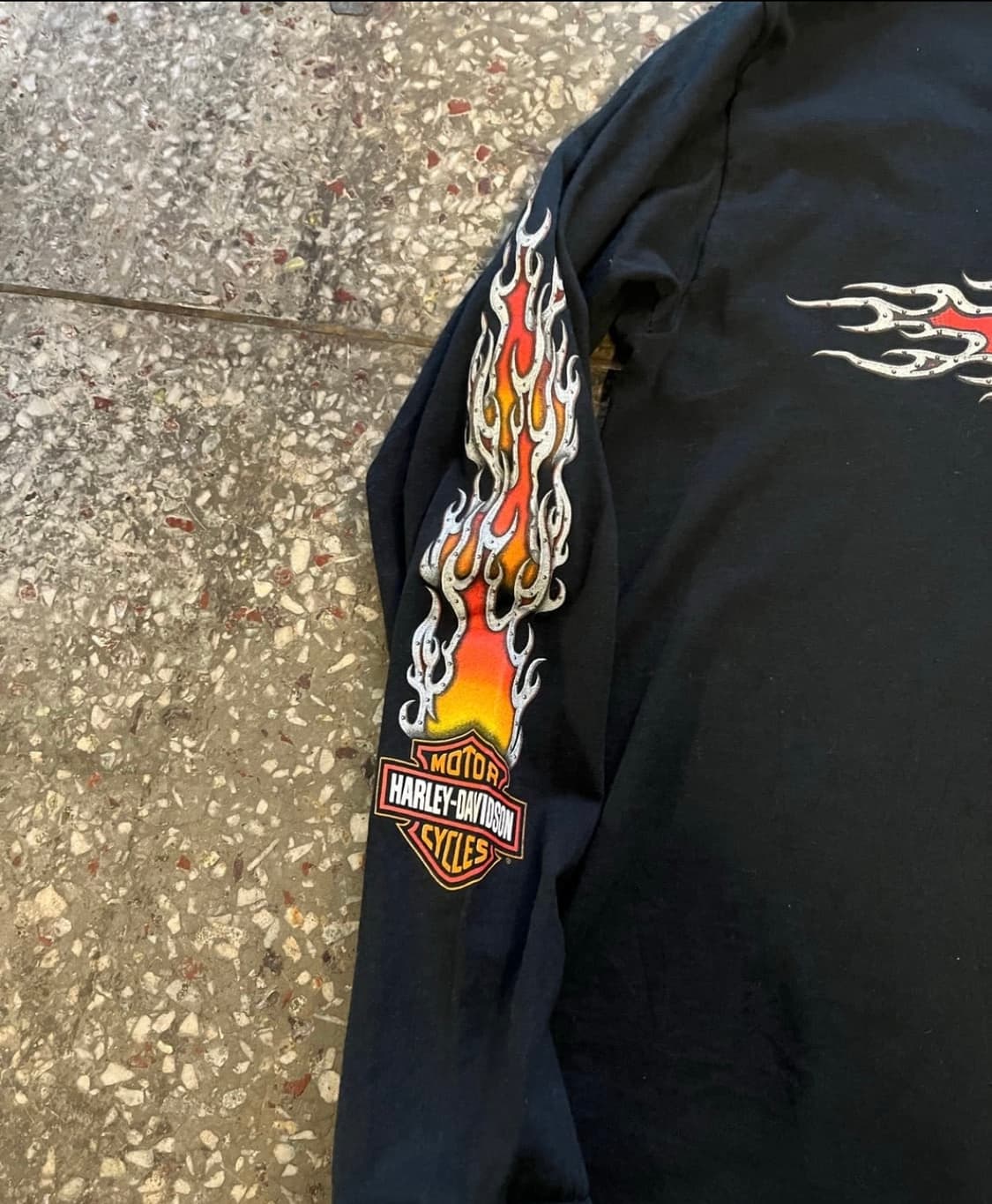 할리데이비슨 00’s 플레임 롱슬리브 상품이미지6