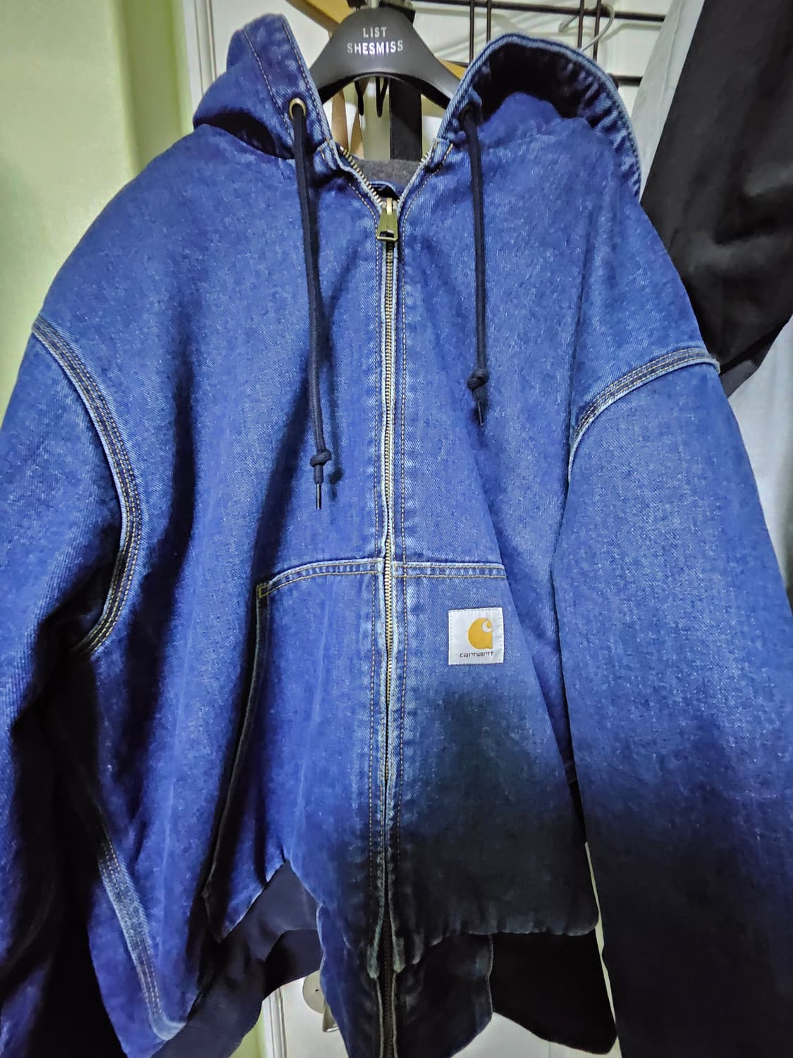 칼하트 wip 메이틀랜드 데님 og 액티브 자켓 상품이미지1