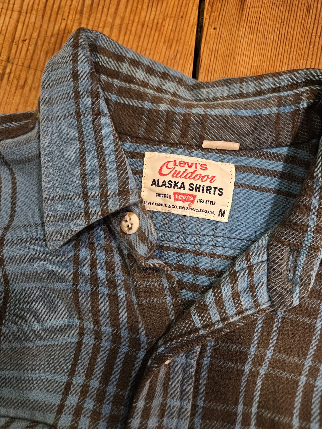 리바이스 L V C 플란넬 셔츠  상품이미지3