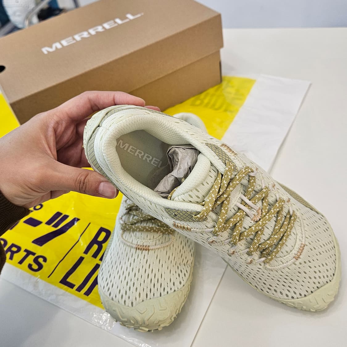 새상품) 머렐 베이퍼 글러브 6 허니듀 벌트 클레어 상품이미지5