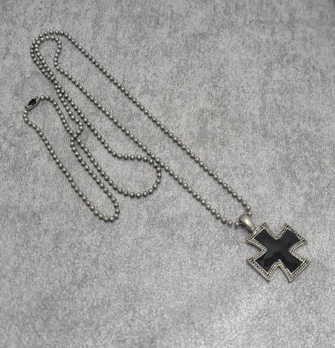 Black Cross 빈티지목걸이 상품이미지3