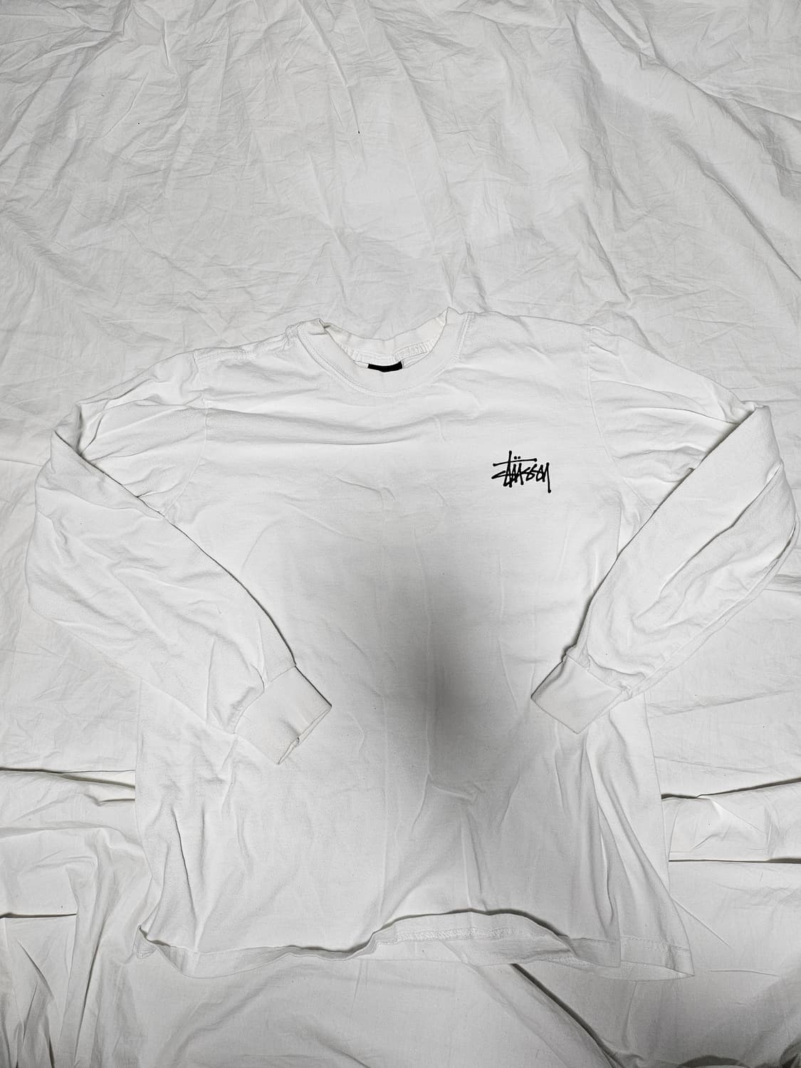 스투시 베이직 빅로고 롱슬리브 긴팔 티셔츠 S 상품이미지1