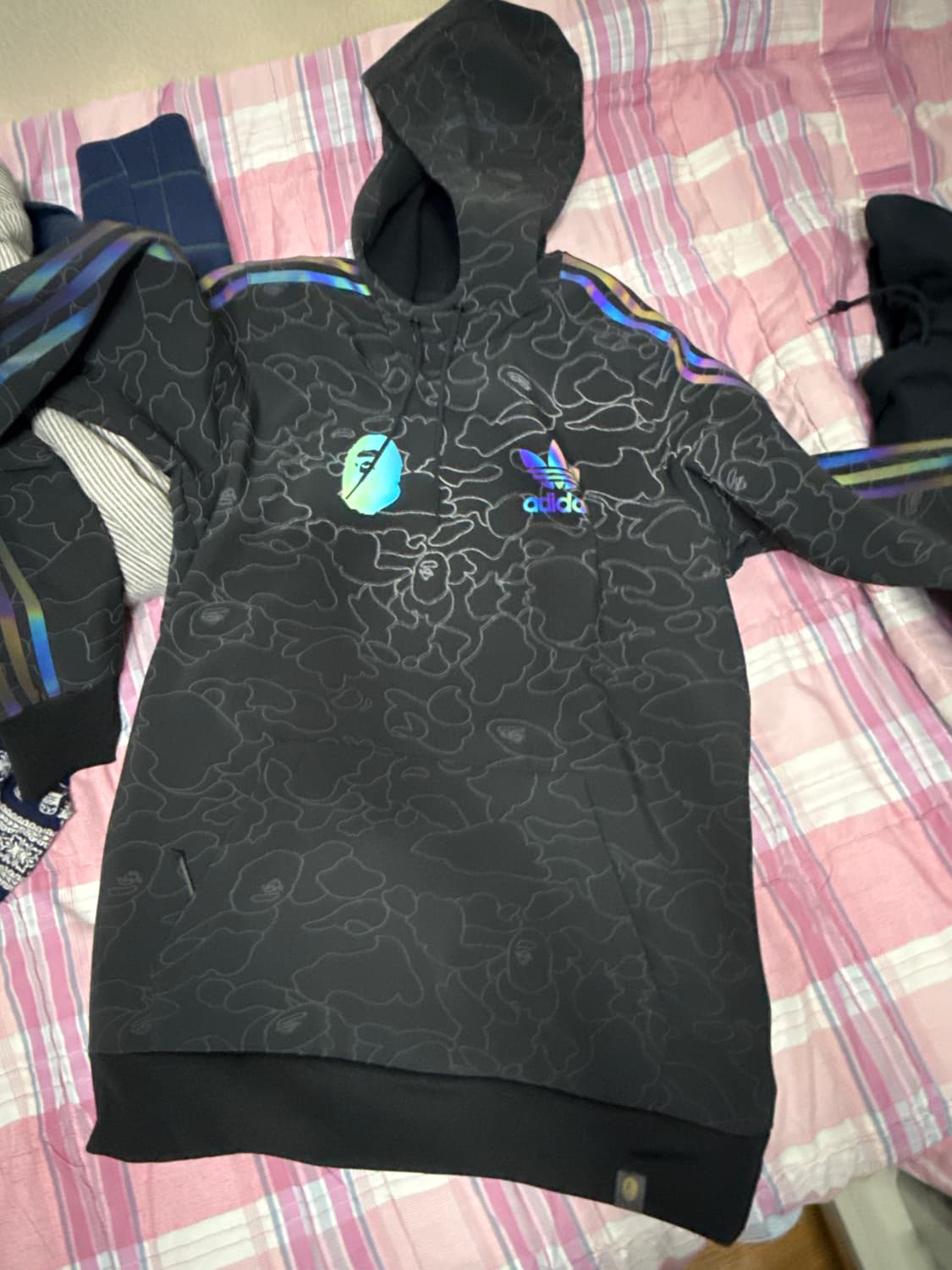 아디다스 베이프 후드티 상품이미지1