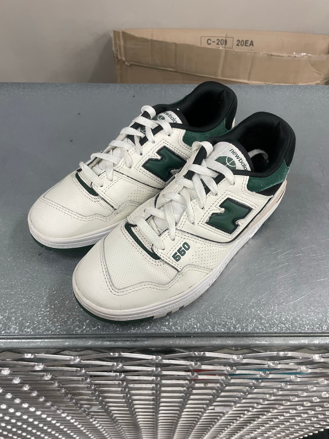 뉴발란스 550 씨 솔트 그린 250 상품이미지2