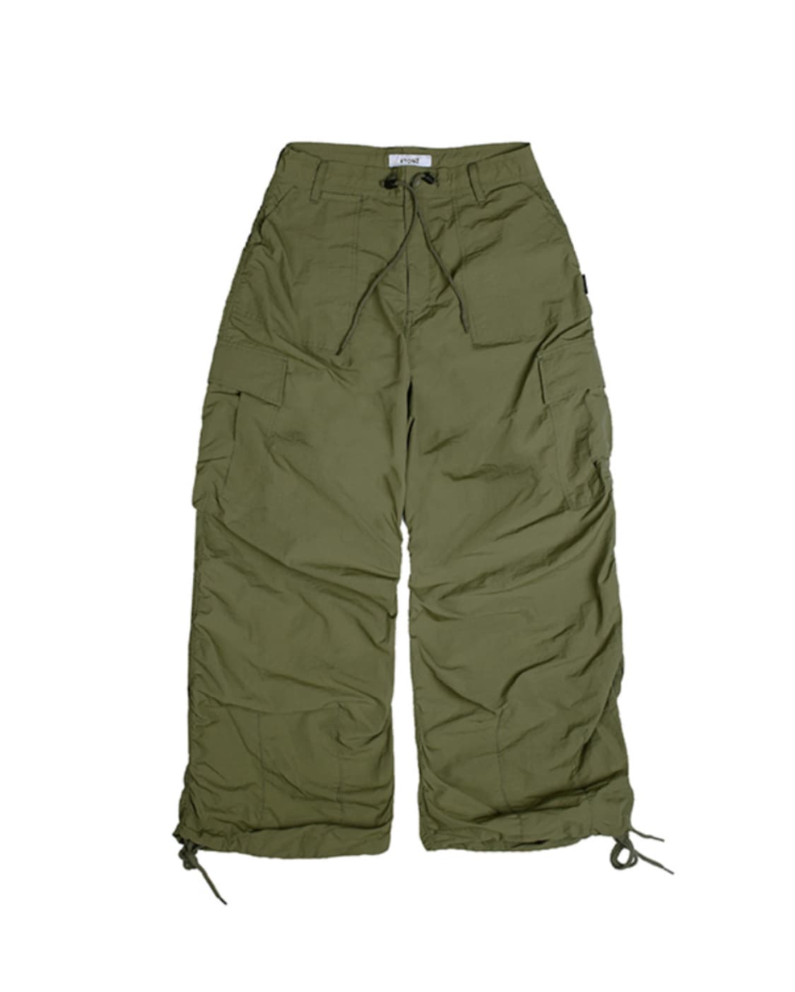 (L) 엑스톤즈 나일론 셔링 카고팬츠 상품이미지1