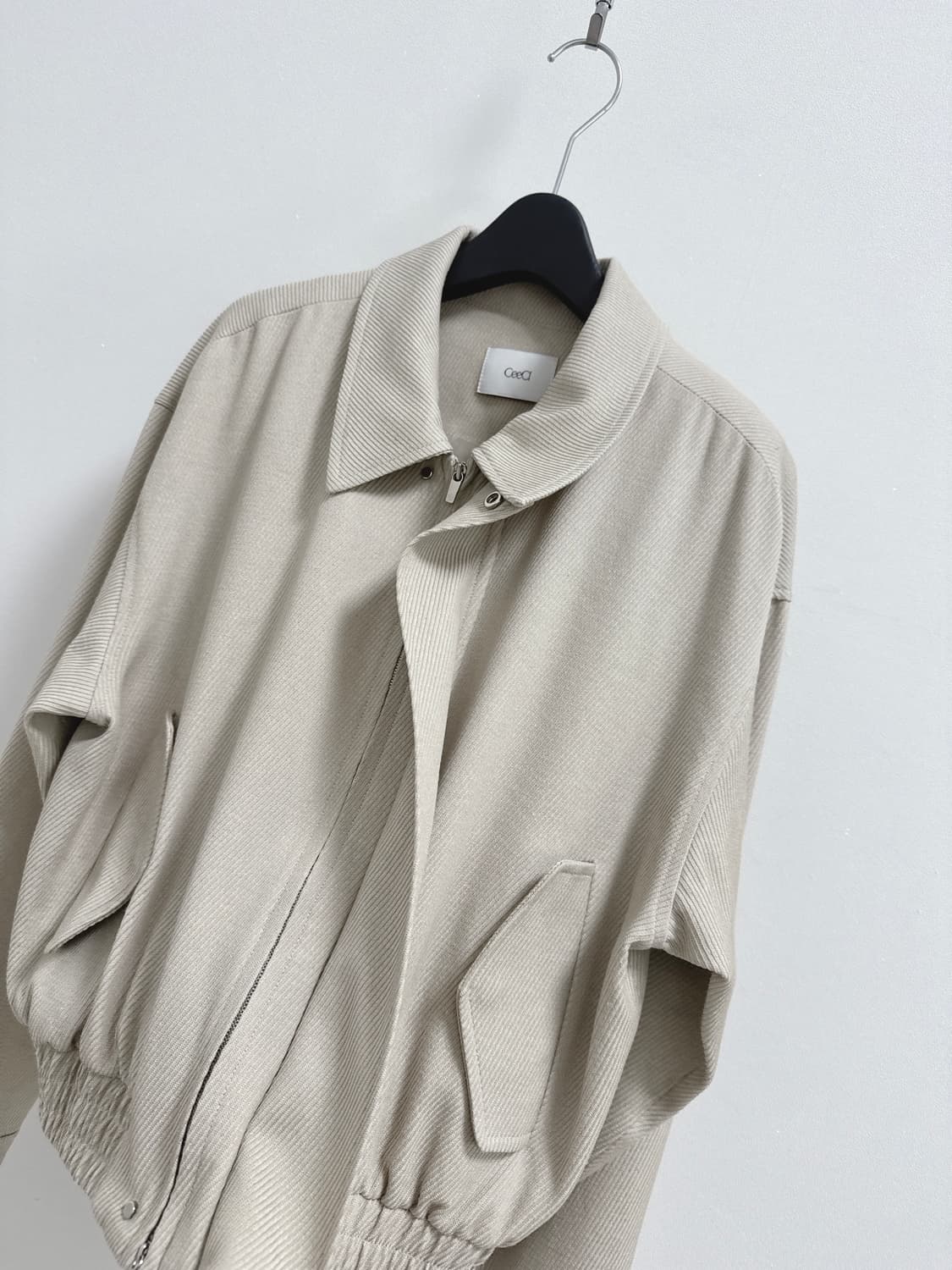 씨에씨 Ceeci 트윌 블루종 자켓 상품이미지4