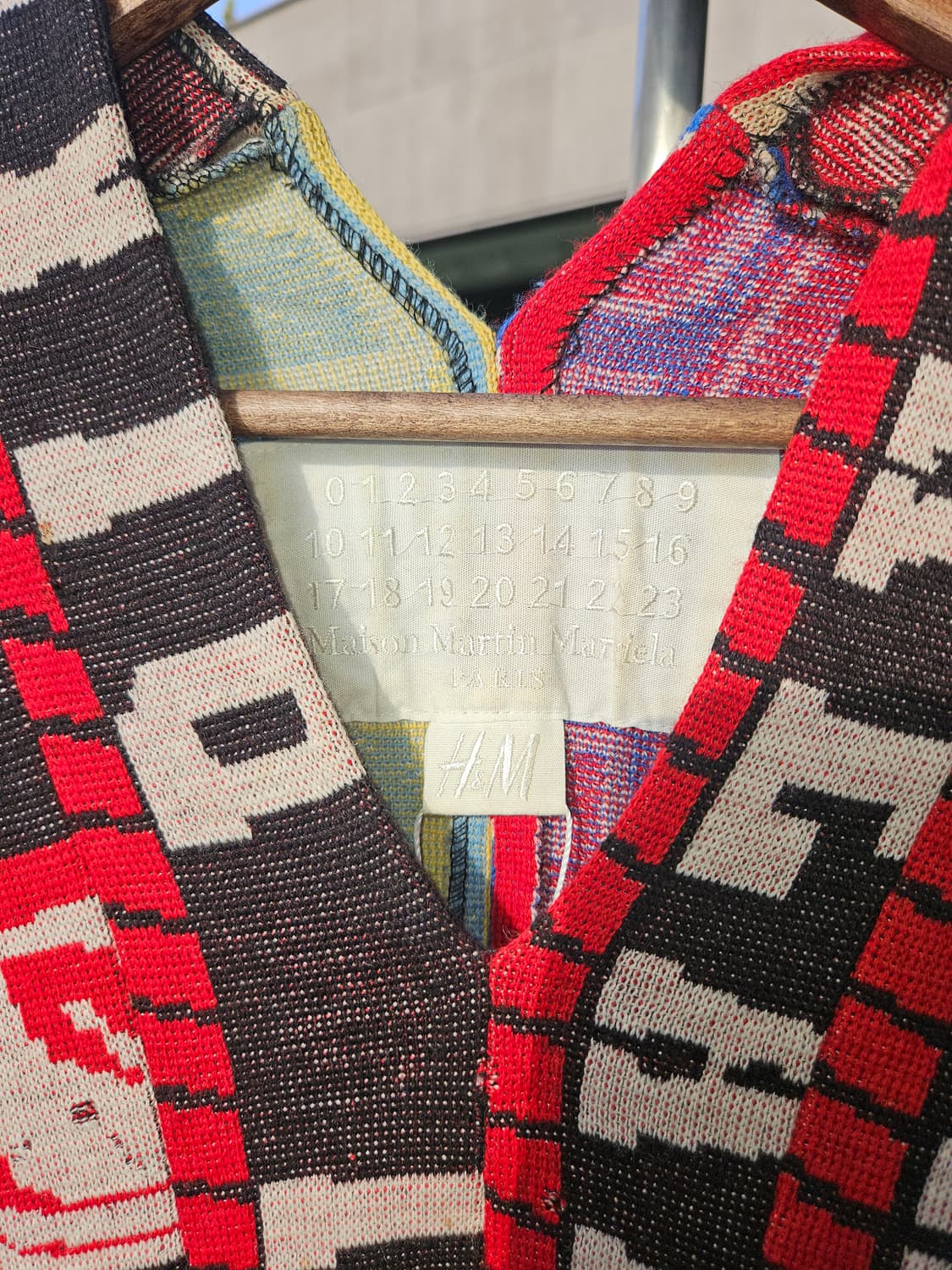 마르지엘라 H&M 멀티 스카프 울 니트 상품이미지4