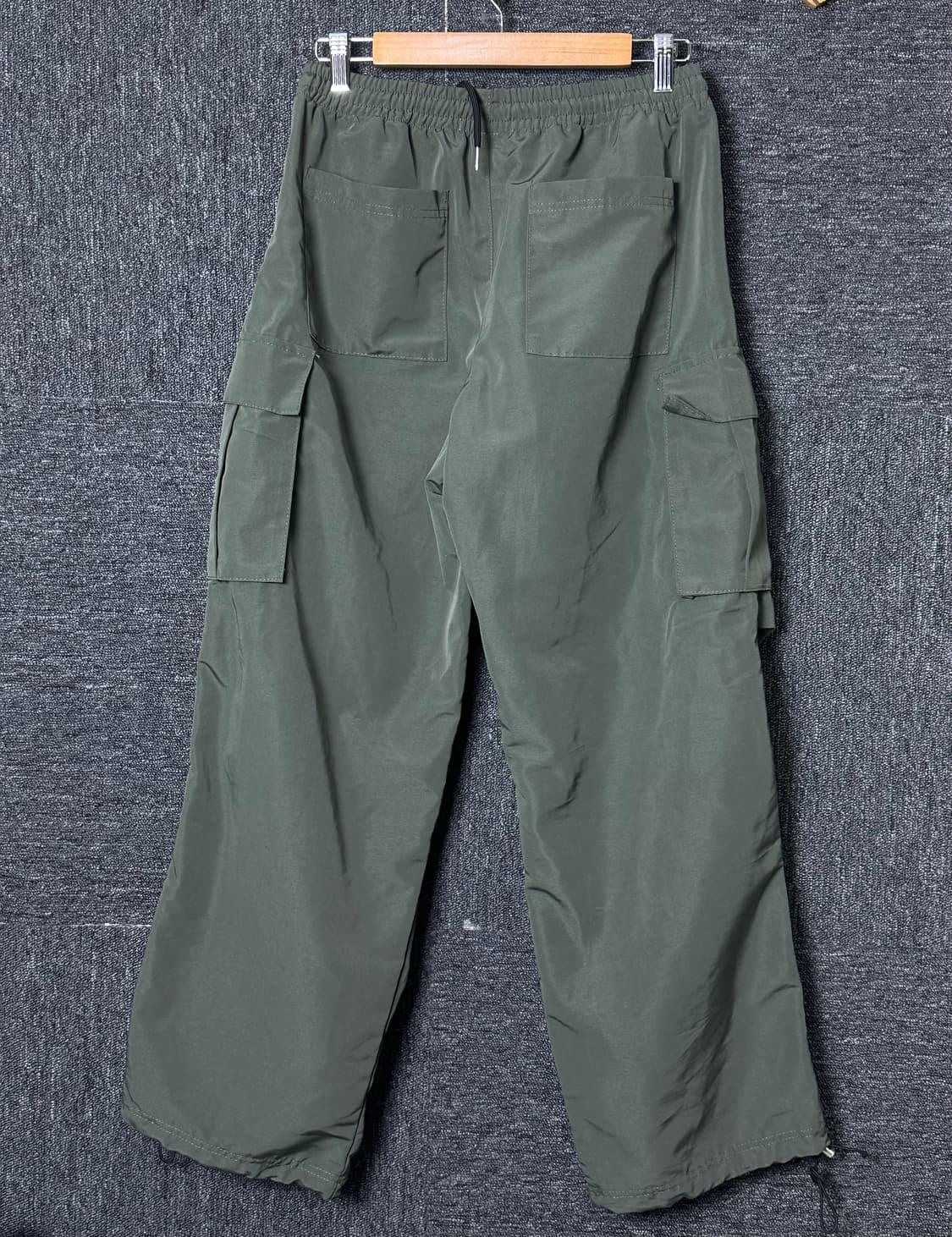 WAGEN 카키색 카고 조거 팬츠 M 상품이미지2