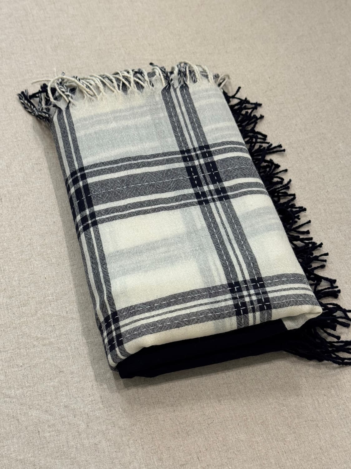 꼼데가르송 91aw 스티치 울 머플러 상품이미지6