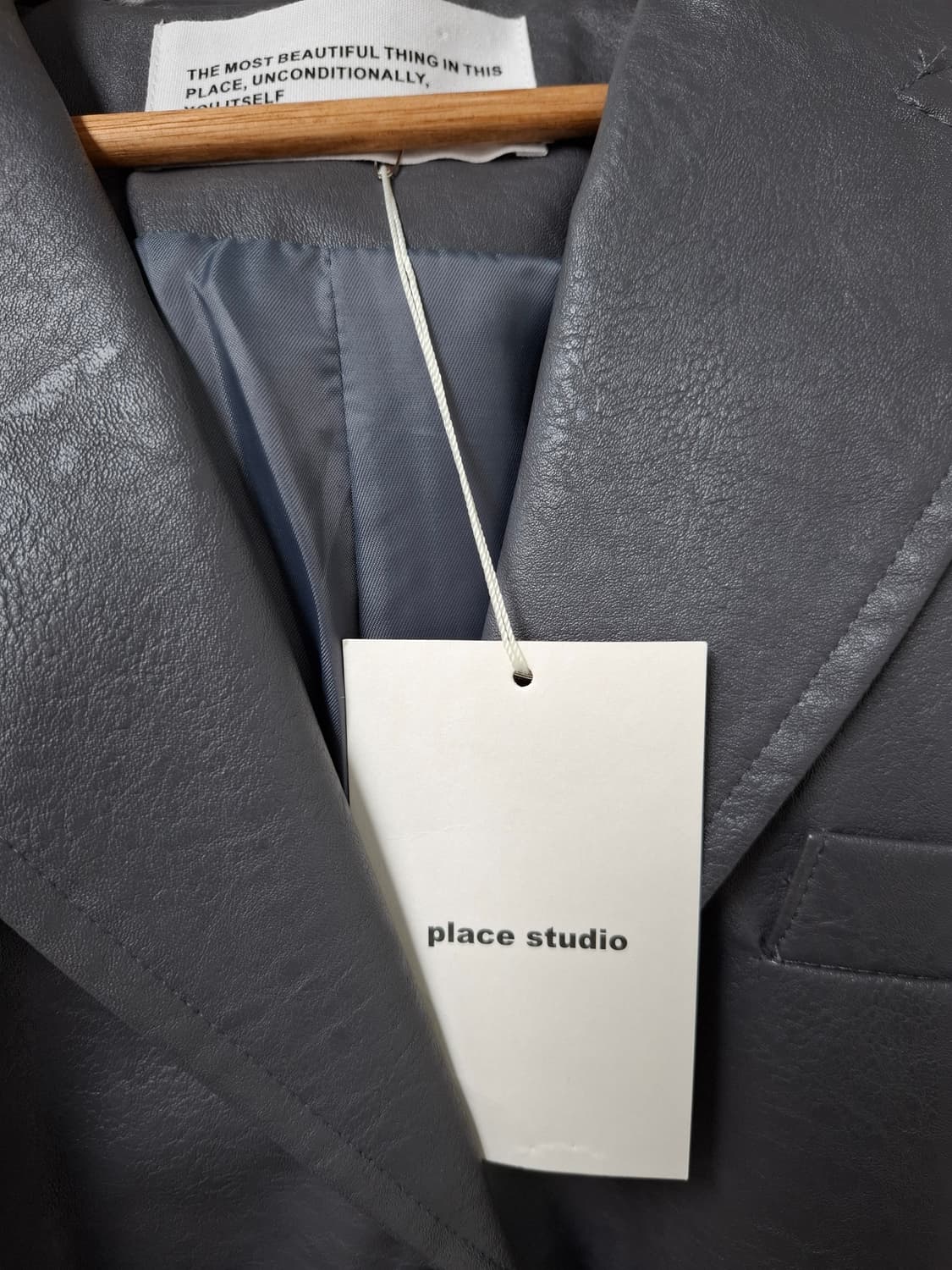 PLACE STUDIO 오버핏가죽자켓 상품이미지4